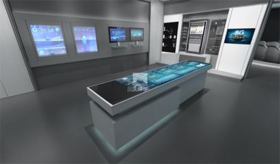 企業(yè)展館設(shè)計(jì)中的多媒體設(shè)計(jì)成效